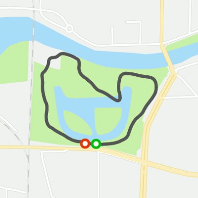 Surabaya Park walking route map in An Yang Shi