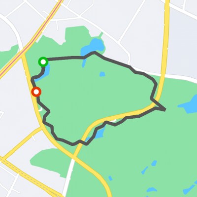 旗峰公园环山路