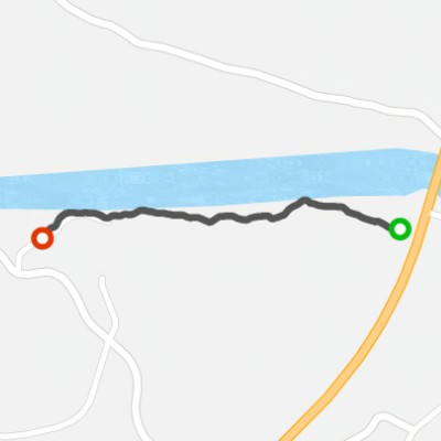 Zeyitan River walking route map in Qing Yuan Shi