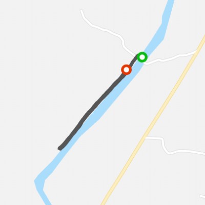 Yongfeng River walking route map in Qingyuan