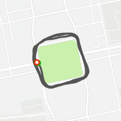 Century Square walking route map in Pan Jin Shi