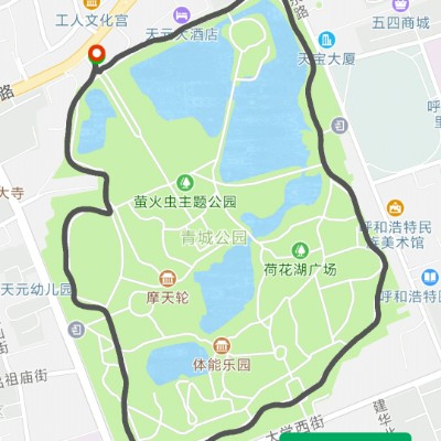 路线比较顺畅挺好走的，适合健步走