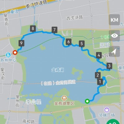 壬寅年腊月廿六（耶历2023.1.17）从金湖地铁站到东方之门