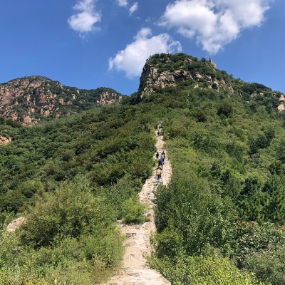 Glass table – East finger pot crossing walking route map in Beijing